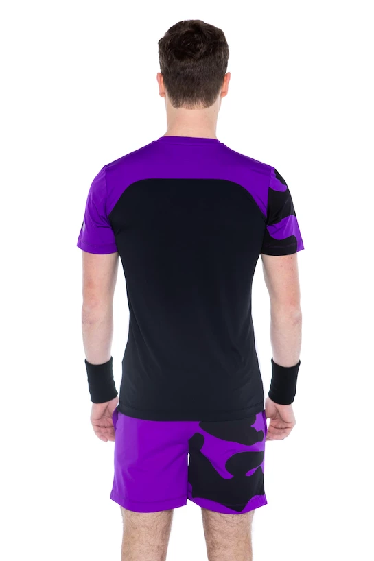 Heren T-shirt Hydrogen  Tech Camo Tee White/Purple