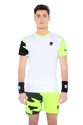 Heren T-shirt Hydrogen  Tech Camo Tee White/Yellow Fluo