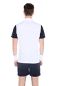 Heren T-shirt Hydrogen Tech Zipped Polo White/Blue