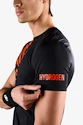Heren T-shirt Hydrogen  Tiger Tech Tee Black/Orange Tiger