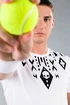 Heren T-shirt Hydrogen  Tribal Tech Tee White