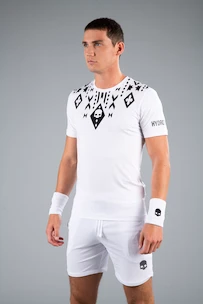 Heren T-shirt Hydrogen  Tribal Tech Tee White