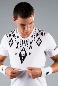 Heren T-shirt Hydrogen  Tribal Tech Tee White