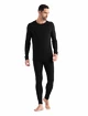 Heren T-shirt Icebreaker  200 Oasis LS Crewe Black
