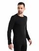 Heren T-shirt Icebreaker  200 Oasis LS Crewe Black