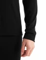 Heren T-shirt Icebreaker  200 Oasis LS Crewe Black