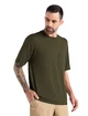 Heren T-shirt Icebreaker Granary SS Pocket Tee Loden