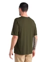 Heren T-shirt Icebreaker Granary SS Pocket Tee Loden