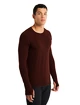 Heren T-shirt Icebreaker M 200 Zone Seamless LS Crewe ESPRESSO