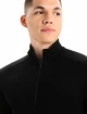 Heren T-shirt Icebreaker  M 260 Tech LS Half Zip Black