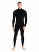 Heren T-shirt Icebreaker  M 260 Tech LS Half Zip Black