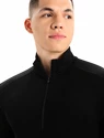 Heren T-shirt Icebreaker  M 260 Tech LS Half Zip Black