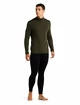 Heren T-shirt Icebreaker M 260 Tech LS Half Zip Loden