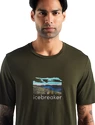 Heren T-shirt Icebreaker  Tech Lite II SS Tee Trailhead Loden