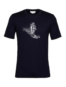 Heren T-shirt Icebreaker  Tech Lite II SS Yet Midnight