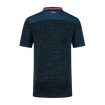 Heren T-shirt K-Swiss  Hypercourt Polo Melange Blue Opal
