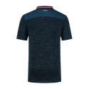 Heren T-shirt K-Swiss  Hypercourt Polo Melange Blue Opal
