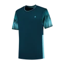 Heren T-shirt K-Swiss Hypercourt Print Crew 3 Blue Opal