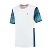 Heren T-shirt K-Swiss Hypercourt Print Crew 3 White