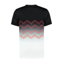 Heren T-shirt K-Swiss  Hypercourt Print Crew Jet Black/Whte