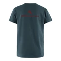 Heren T-shirt Klättermusen  Runa Statement 2.0 SS Tee Midnight Blue
