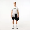 Heren T-shirt Lacoste  Big Logo Core Performance T-Shirt White/Green