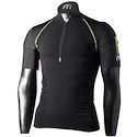 Heren T-shirt Mico M1 Trail Zip Neck Nero III