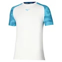 Heren T-shirt Mizuno  Charge Shadow Tee White