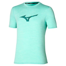 Heren T-shirt Mizuno Core RB Tee Eggshell Blue