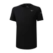 Heren T-shirt Mizuno Dry Aero Flow Tee Black