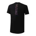 Heren T-shirt Mizuno  Dry Aero Flow Tee Black