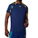 Heren T-shirt Mizuno  Frontier Shadow Tee M Bellwether Blue  XXL