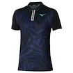 Heren T-shirt Mizuno  Mugen Shadow Polo Black M