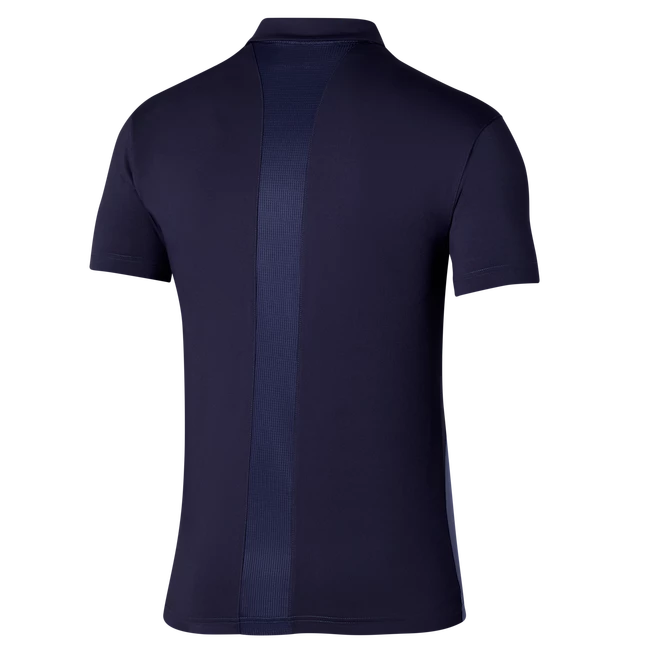 Heren T-shirt Mizuno  Release Shadow Polo Evening Blue