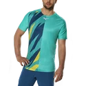 Heren T-shirt Mizuno Shadow Graphic Tee Turquoise