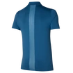 Heren T-shirt Mizuno  Shadow Polo Blue Ashes