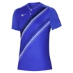 Heren T-shirt Mizuno Shadow Polo Violet Blue