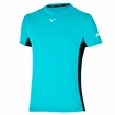 Heren T-shirt Mizuno Sun Protect Tee Algiers Blue