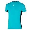 Heren T-shirt Mizuno  Sun Protect Tee Algiers Blue S
