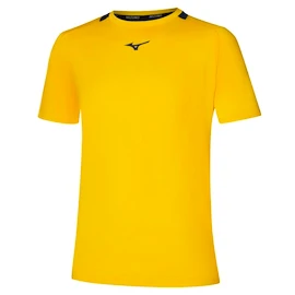 Heren T-shirt Mizuno Tee M Cyber Yellow