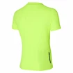 Heren T-shirt Mizuno  Trail DryAeroFlow Tee Neolime