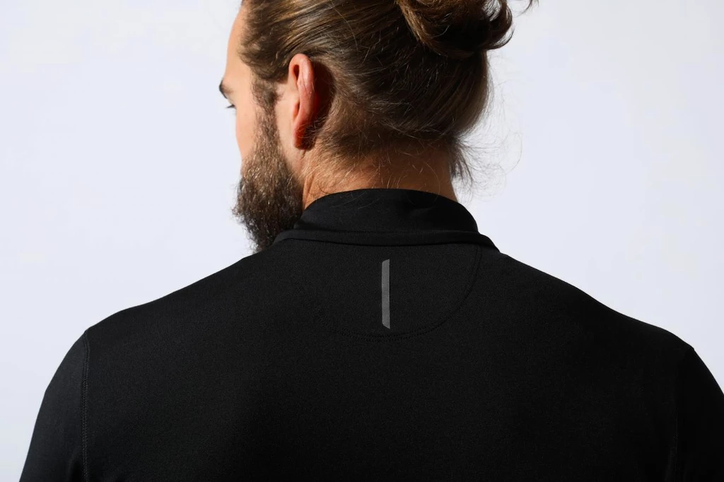 Heren T-shirt Montane  Dragon Pull-On Black