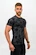 Heren T-shirt Nebbia  Camouflage Kompression T-Shirt FUNCTION black