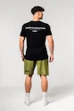 Heren T-shirt Nebbia  Muscle Fit T-shirt FLEXIN' 358 Black