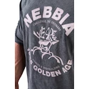 Heren T-shirt Nebbia NEBBIA x OLYMPIA Washed Oversized T-Shirt GOLDEN AGE 790 black