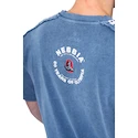 Heren T-shirt Nebbia NEBBIA x OLYMPIA Washed Oversized T-Shirt GOLDEN AGE 790 blue