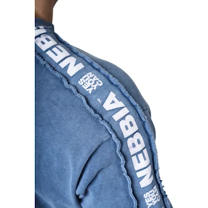 Heren T-shirt Nebbia NEBBIA x OLYMPIA Washed Oversized T-Shirt GOLDEN AGE 790 blue