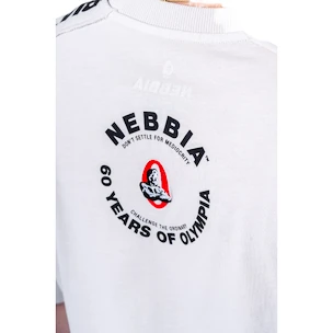 Heren T-shirt Nebbia NEBBIA x OLYMPIA Washed Oversized T-Shirt GOLDEN AGE 790 light grey
