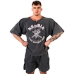 Heren T-shirt Nebbia NEBBIA x OLYMPIA Washed Rag Top GOLDEN AGE 788 black