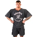 Heren T-shirt Nebbia NEBBIA x OLYMPIA Washed Rag Top GOLDEN AGE 788 black